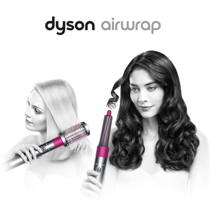 DYSON AIRWRAP RICONDIZIONATO HS01 COMPLETE Nichel Fucsia Ferro