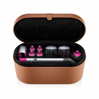 DYSON AIRWRAP RICONDIZIONATO HS01 COMPLETE Nichel Fucsia Ferro